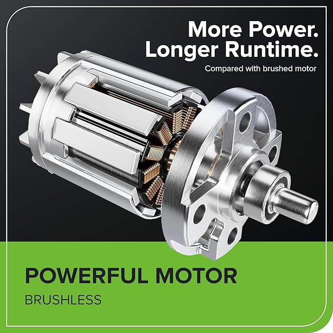 Greenworks GD40BV Cordless Leaf Blow Vac with Brushless Motor, 280km/h, 9.63m³/min, 45L Mulching Bag WITHOUT 40V Battery & Charger, 3 Year Guarantee