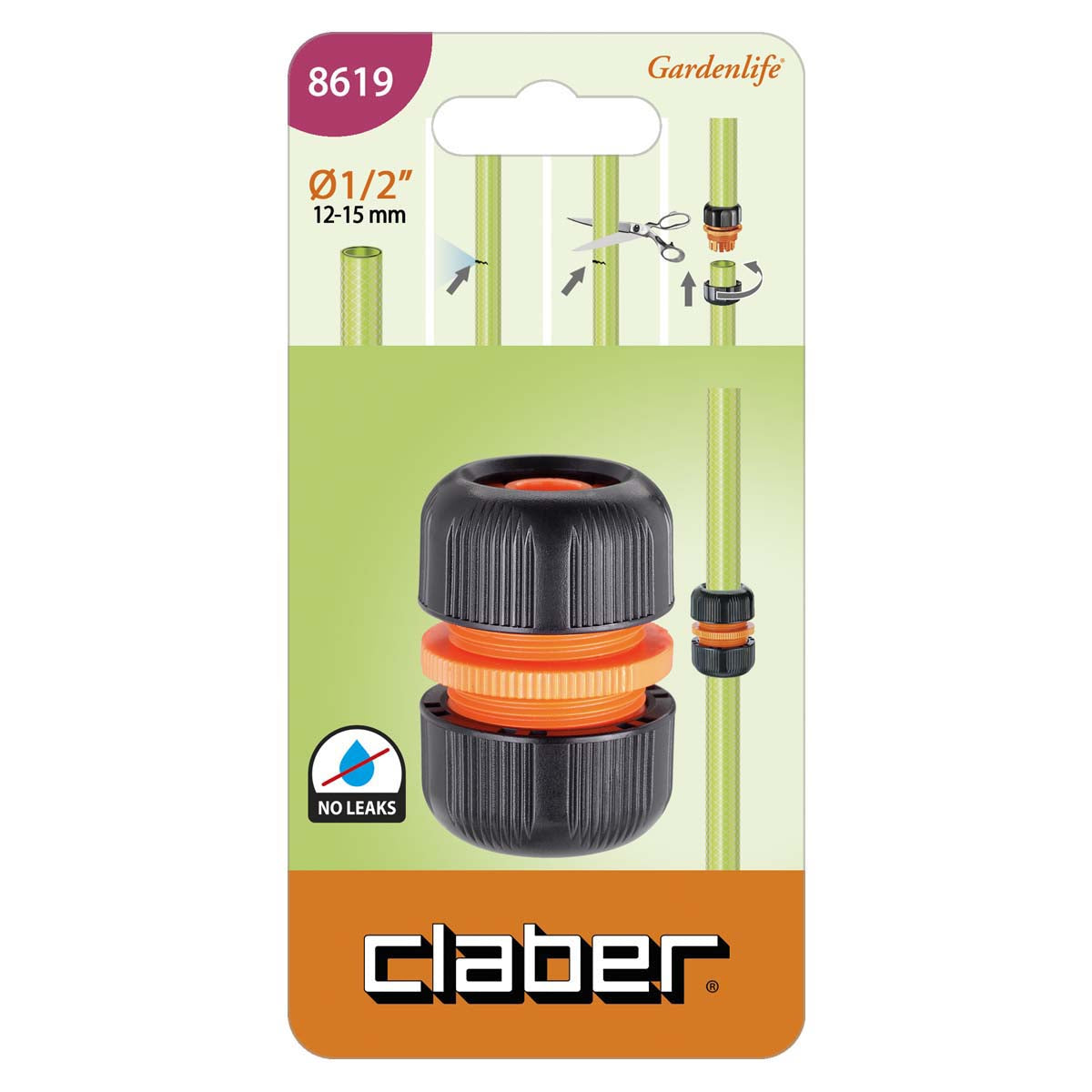 Mender 1/2” hose