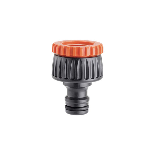 Multi threaded tap connector 1/2” - 3/4”